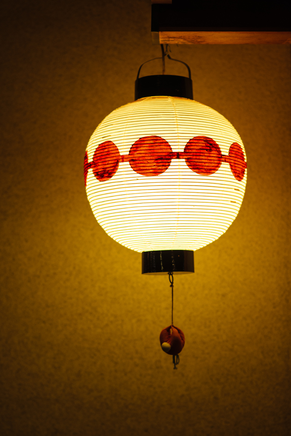 Lighted Japanese Lantern